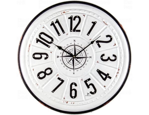Designové nástěnné hodiny 21516 Lowell 55cm - FORLIVING