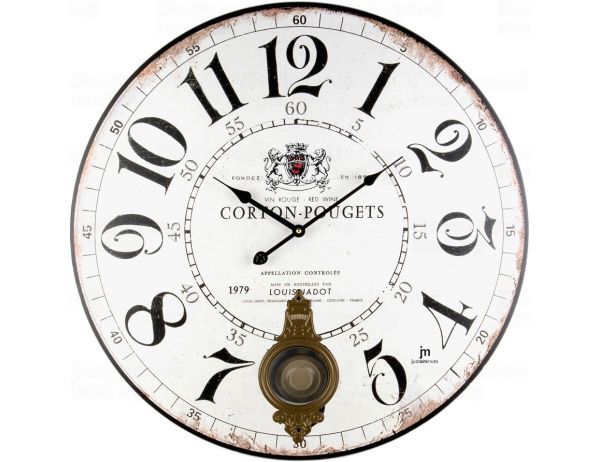Designové nástěnné hodiny 21529 Lowell 58cm - FORLIVING