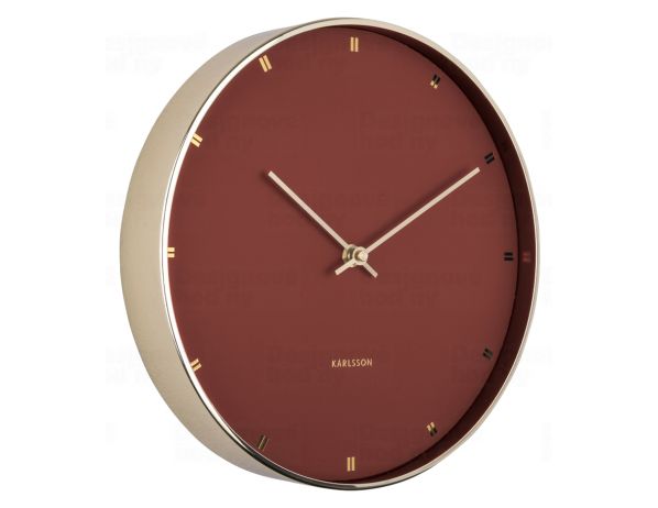 Designové nástěnné hodiny 5776BR Karlsson 27cm - FORLIVING