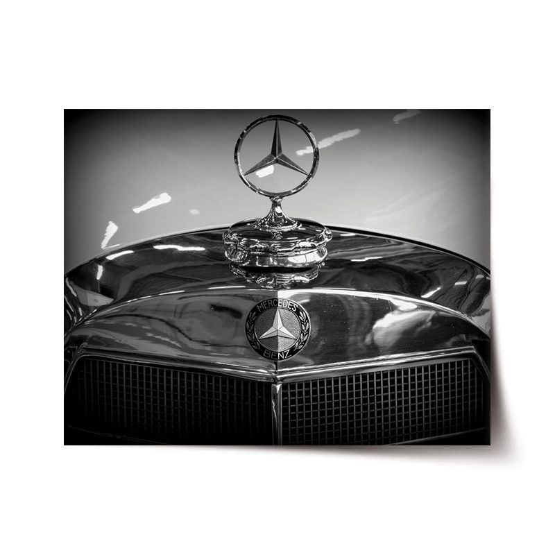 Plakát SABLIO - Mercedes Benz 60x40 cm - E-shop Sablo s.r.o.