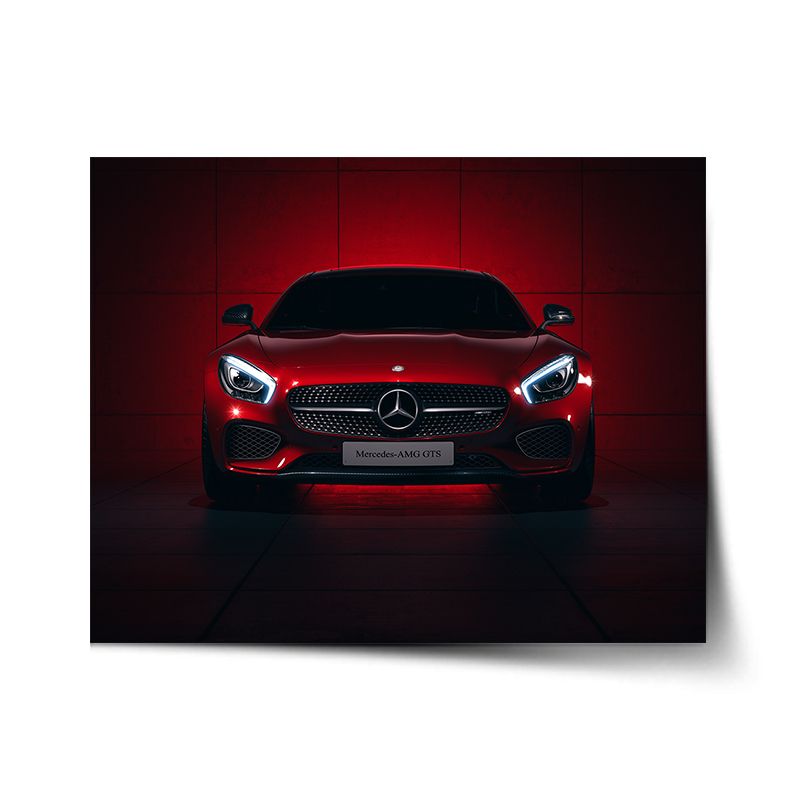 Plakát SABLIO - Mercedes GTS 60x40 cm - E-shop Sablo s.r.o.