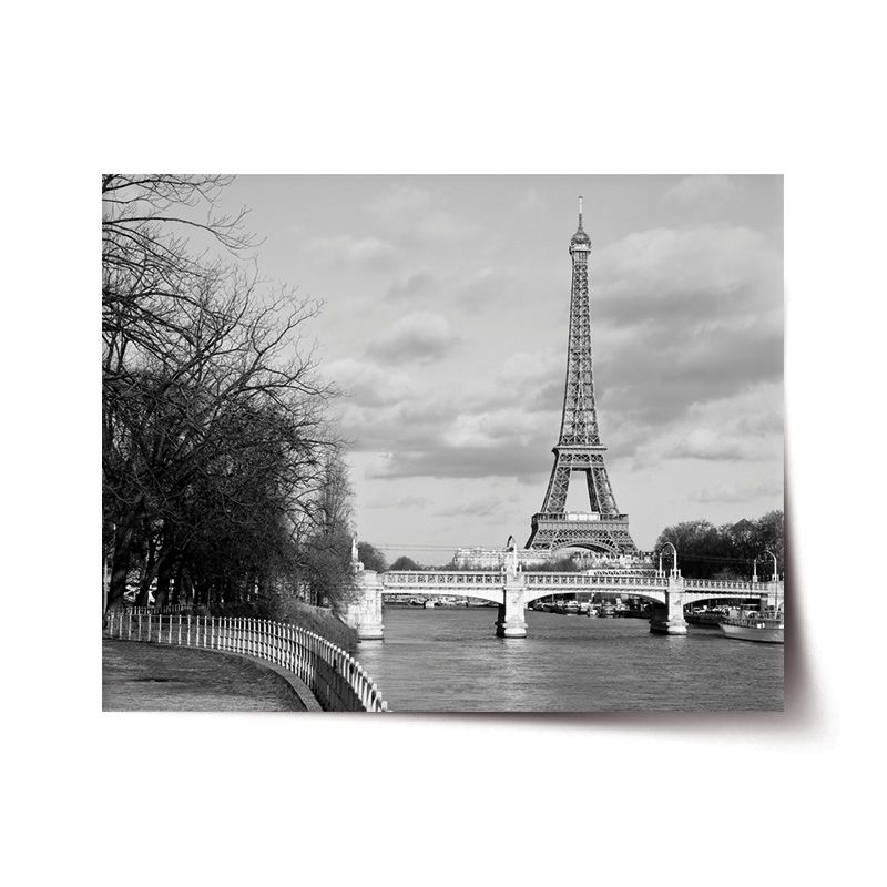 Plakát SABLIO - Eiffelova věž 5 60x40 cm - E-shop Sablo s.r.o.