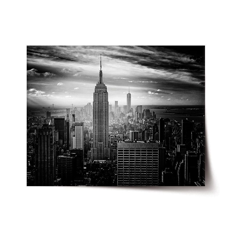 Plakát SABLIO - Manhattan 60x40 cm - E-shop Sablo s.r.o.