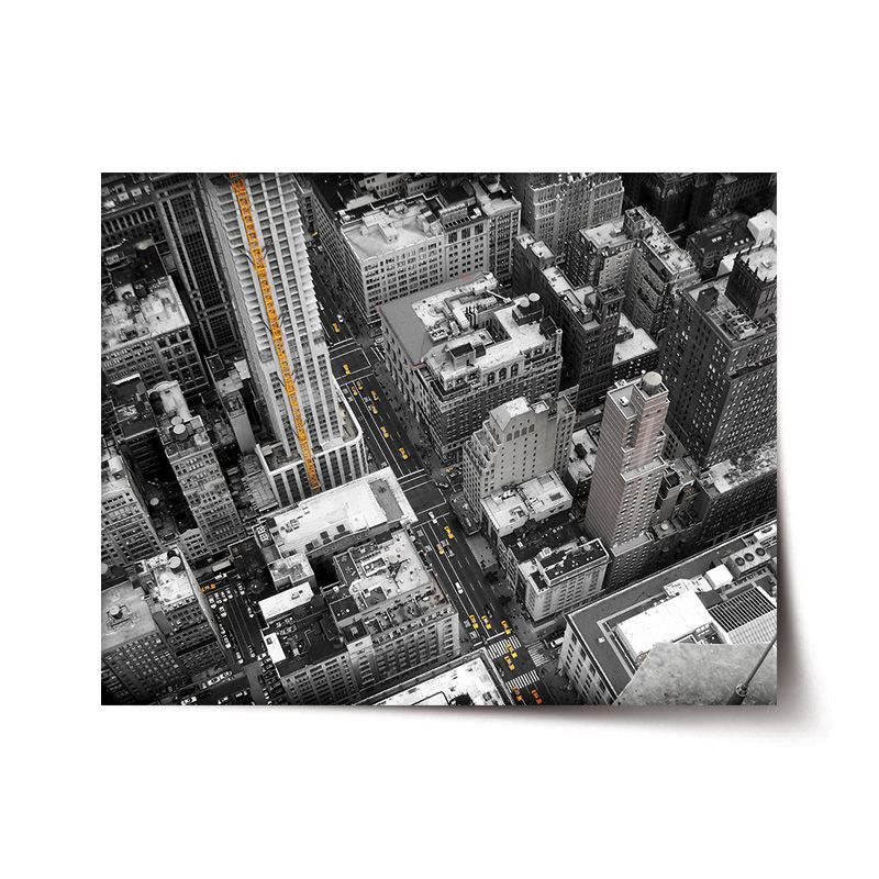 Plakát SABLIO - Pohled z mrakodrapu 60x40 cm - E-shop Sablo s.r.o.