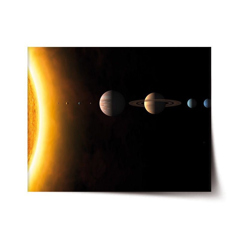 Plakát SABLIO - Planety 60x40 cm - E-shop Sablo s.r.o.