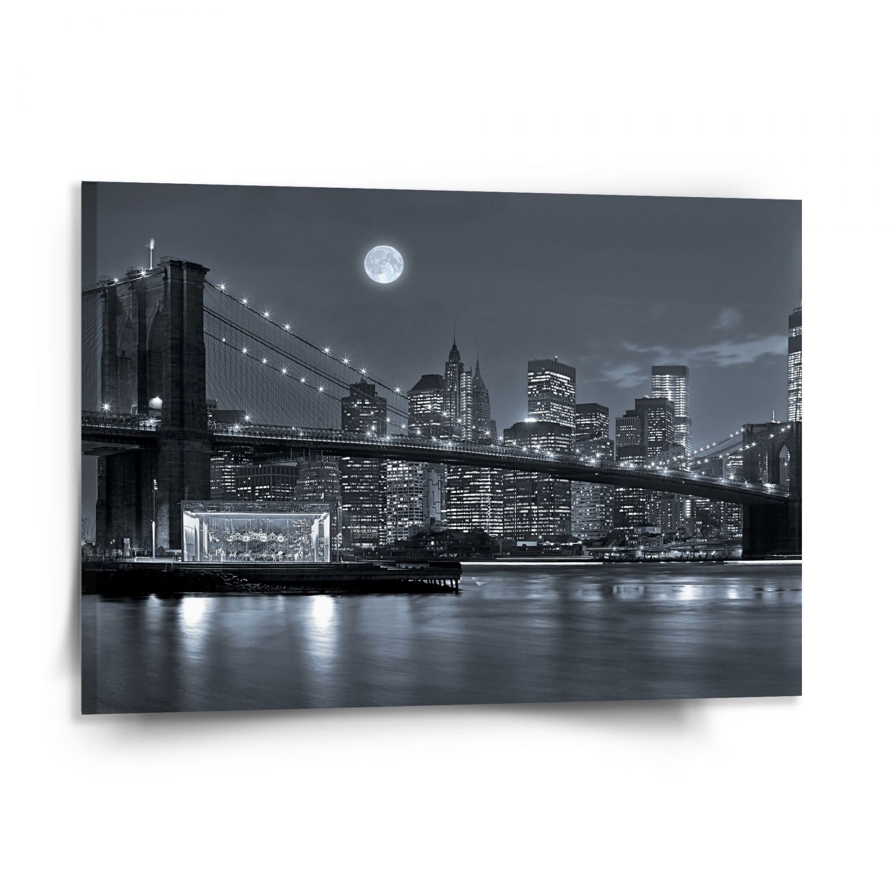 Obraz SABLIO - Noční New York 2 150x110 cm - E-shop Sablo s.r.o.