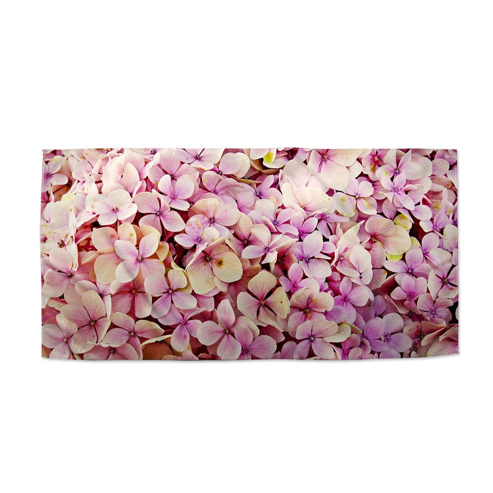 Ručník SABLIO - Růžové květy 70x140 cm - E-shop Sablo s.r.o.
