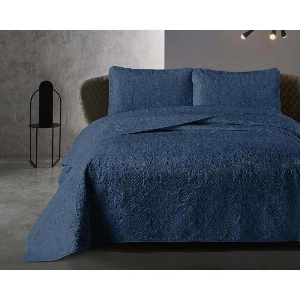 Royal Textil Velvet VLARA potah na postel šedá, 180 x 250 cm, DREAMHOUSE - EMAKO.CZ s.r.o.