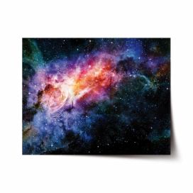 Plakát SABLIO - Vesmírná záře 60x40 cm