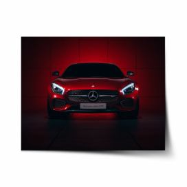 Plakát SABLIO - Mercedes GTS 60x40 cm