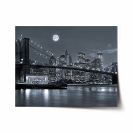Plakát SABLIO - Noční New York 2 60x40 cm