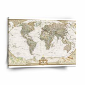Obraz SABLIO - Mapa světa 150x110 cm