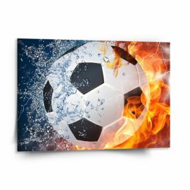 Obraz SABLIO - Fotbalový míč 150x110 cm