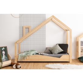 Dětská postel domeček s komínem Luppo A
