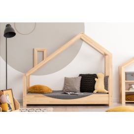 Dětská postel domeček s komínem Luppo E