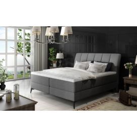 Čalouněná postel BOXSPRING Aderito 140 x 200