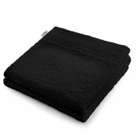 Bavlněný ručník AmeliaHome AMARI černý