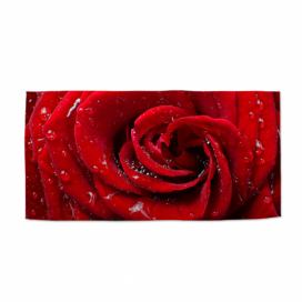 Ručník SABLIO - Růže 70x140 cm