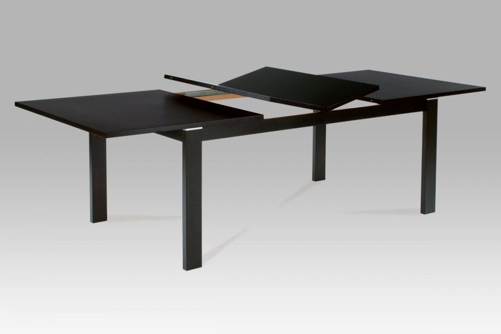 (T-4600) Jídelní stůl rozkládací 180+44+44x100 cm, barva wenge BT-6760 BK Autronic - DEKORHOME.CZ