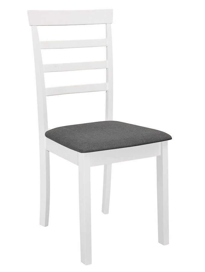 Casarredo Jídelní čalouněná židle VILLACH bílá/šedá - ATAN Nábytek