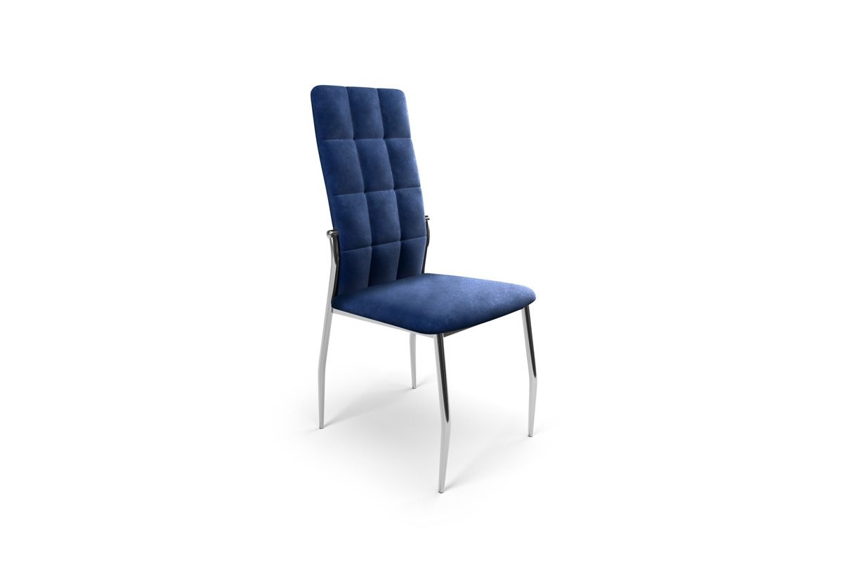 židle čalouněné K416 tmavě modrý - Nabytek-Bogart.cz