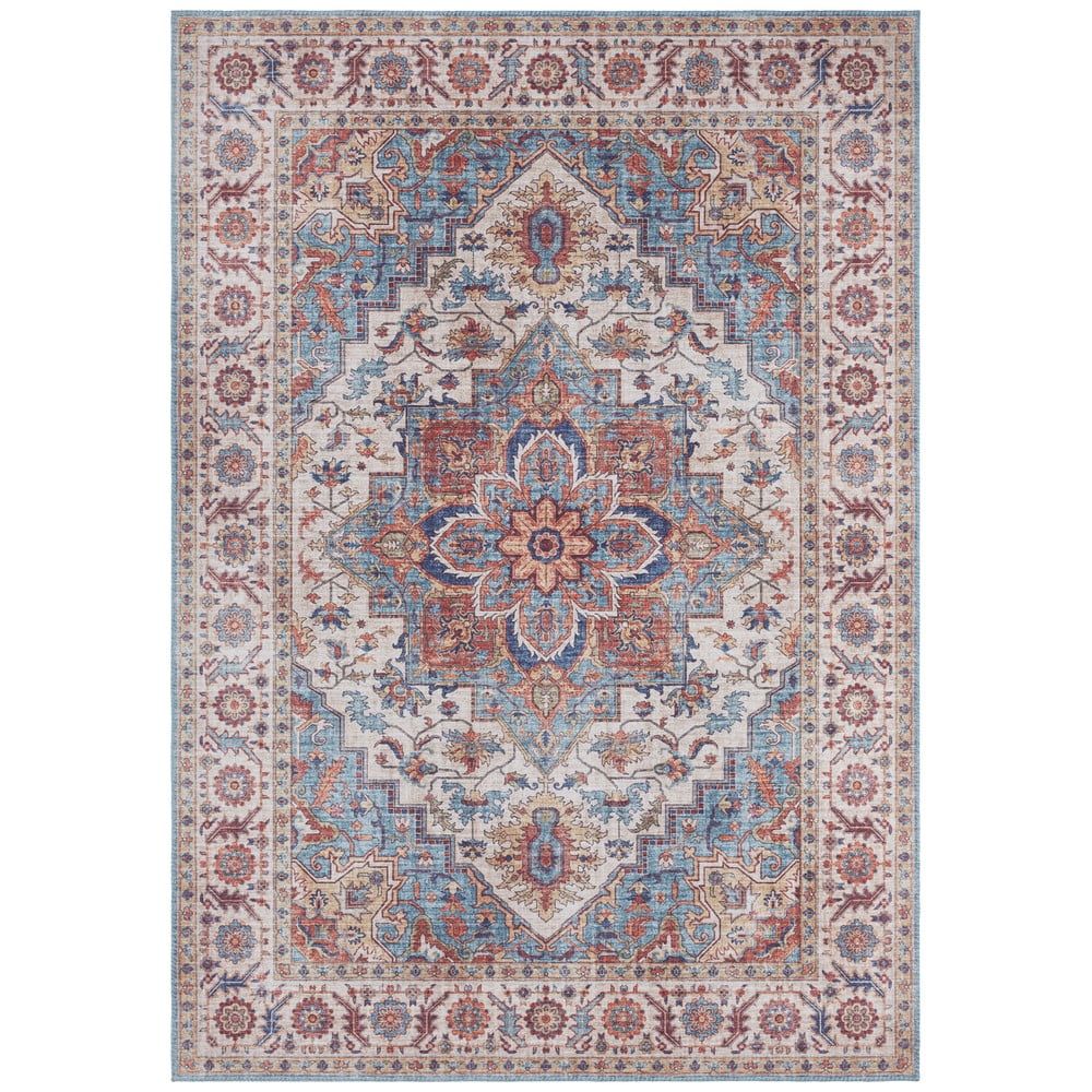 Červeno-modrý koberec Nouristan Anthea, 160 x 230 cm - Bonami.cz