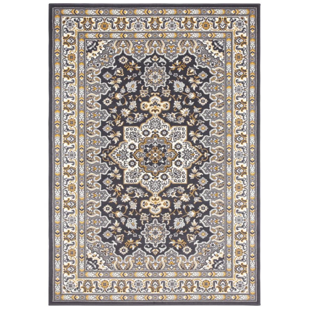 Tmavě šedý koberec Nouristan Parun Tabriz, 80 x 150 cm - Bonami.cz