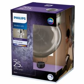 Philips LED Stmívatelná žárovka SMOKY VINTAGE Philips G200 E27/6,5W/230V 4000K 