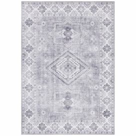 Nouristan - Hanse Home koberce Kusový koberec Asmar 104011 Graphite/Grey - 80x150 cm