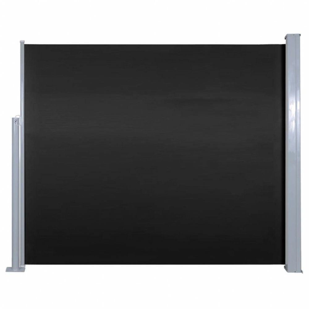 Zatahovací boční markýza / zástěna 120 x 300 cm Černá - DEKORHOME.CZ
