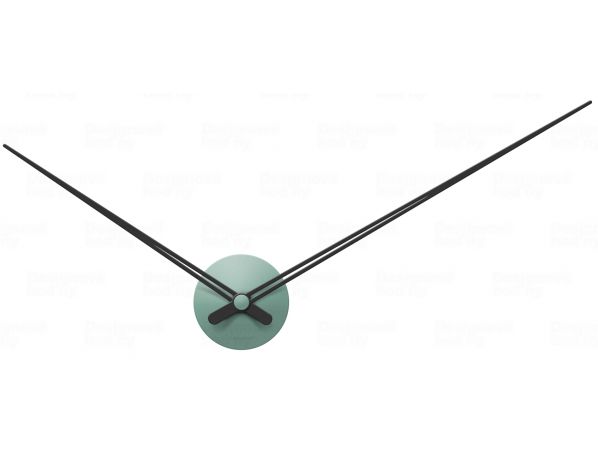 Designové nástěnné hodiny 5837GR Karlsson green 90cm - FORLIVING