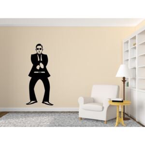 PSY - Gangnam style - Samolepka na zeď - 50x23cm - Favi.cz