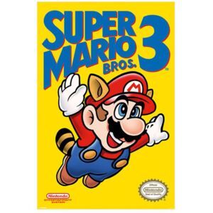 Plakát Super Mario Bros 3.: Nes Cover (61 x 91,5 cm) - Favi.cz