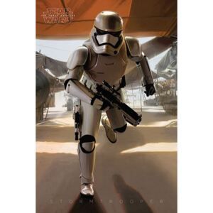 Plakát Star Wars|Hvězdné války VII: Stormtrooper Running (61 x 91,5 cm) - Favi.cz