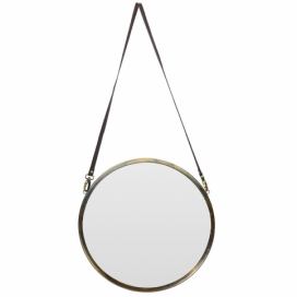 Home Styling Collection Kosmetické zrcadlo, závěsné, dekorativní, kulaté, 42 cm
