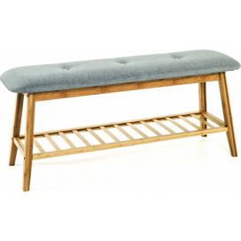 M DUM.cz: Mørtens Furniture Lavice/botník Riko, 100 cm, bambus Barva: bambus