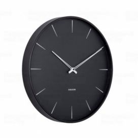 Designové nástěnné hodiny 5834BK Karlsson 40cm
