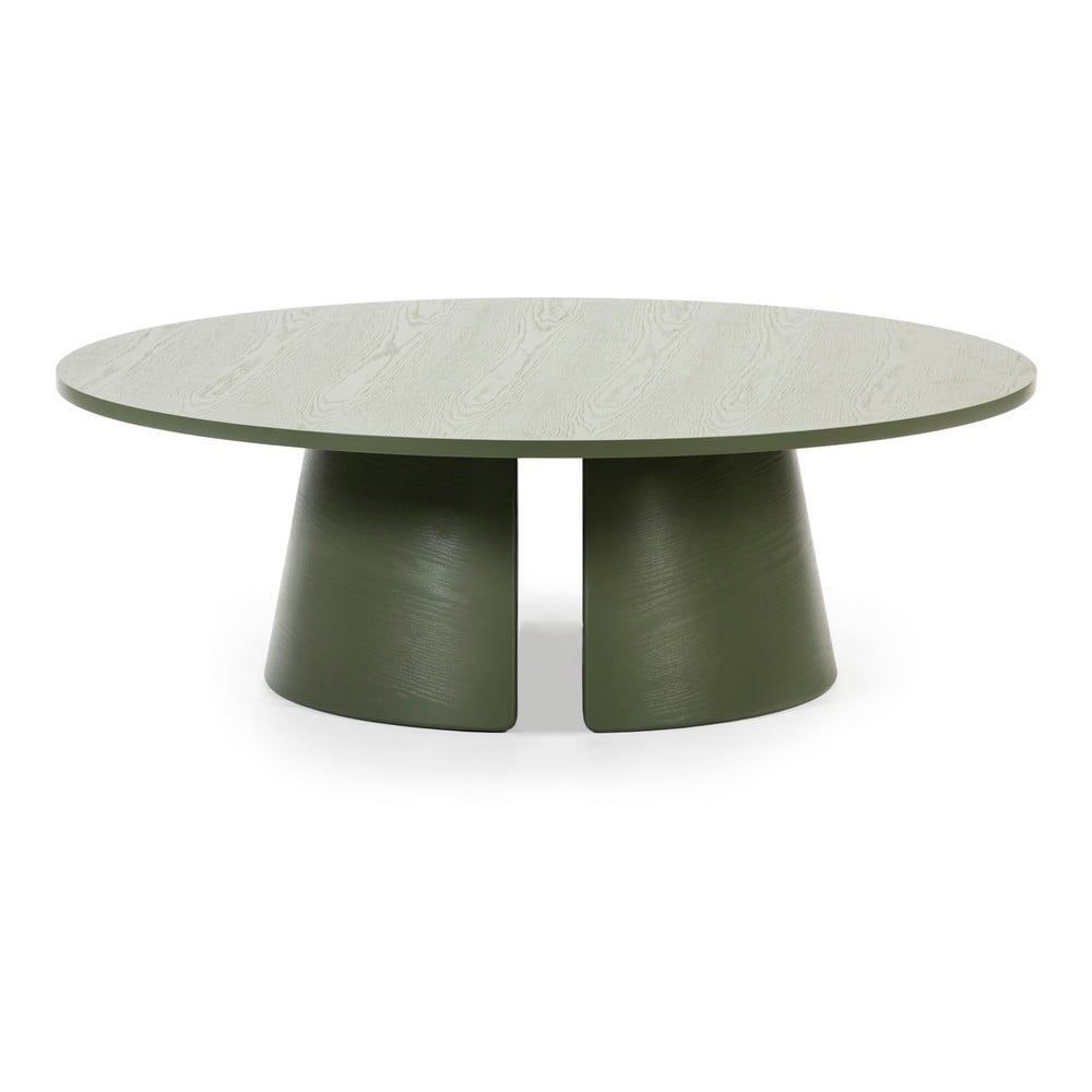 Zelený konferenční stolek Teulat Cep, ø 110 cm - Bonami.cz
