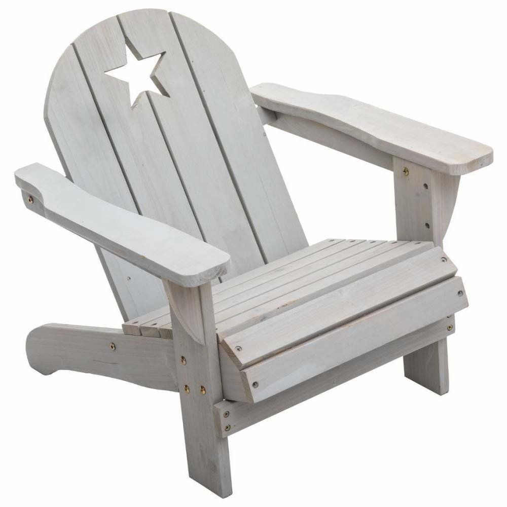 Hesperide Relaxační křeslo pro děti, dětská stolička, šedá s hvězdou - EMAKO.CZ s.r.o.