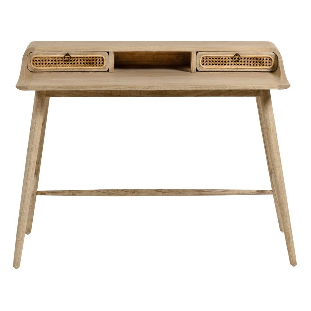 Dřevěný pracovní stůl Kave Home Nalu 110 x 60 cm - Bonami.cz