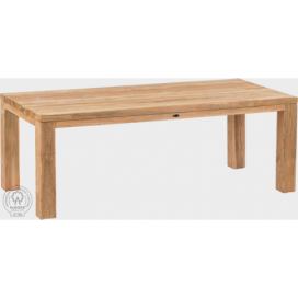 FaKOPA Masivní stůl z teakového dřeva Larisa Mdum