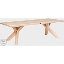 FaKOPA Venkovní stůl z použitého recyklovaného dřeva Venus Mdum