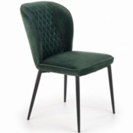 Halmar jídelní židle K399 barevné provedení: tmavě zelená