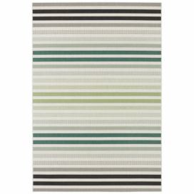 Zeleno-šedý venkovní koberec NORTHRUGS Paros, 80 x 150 cm