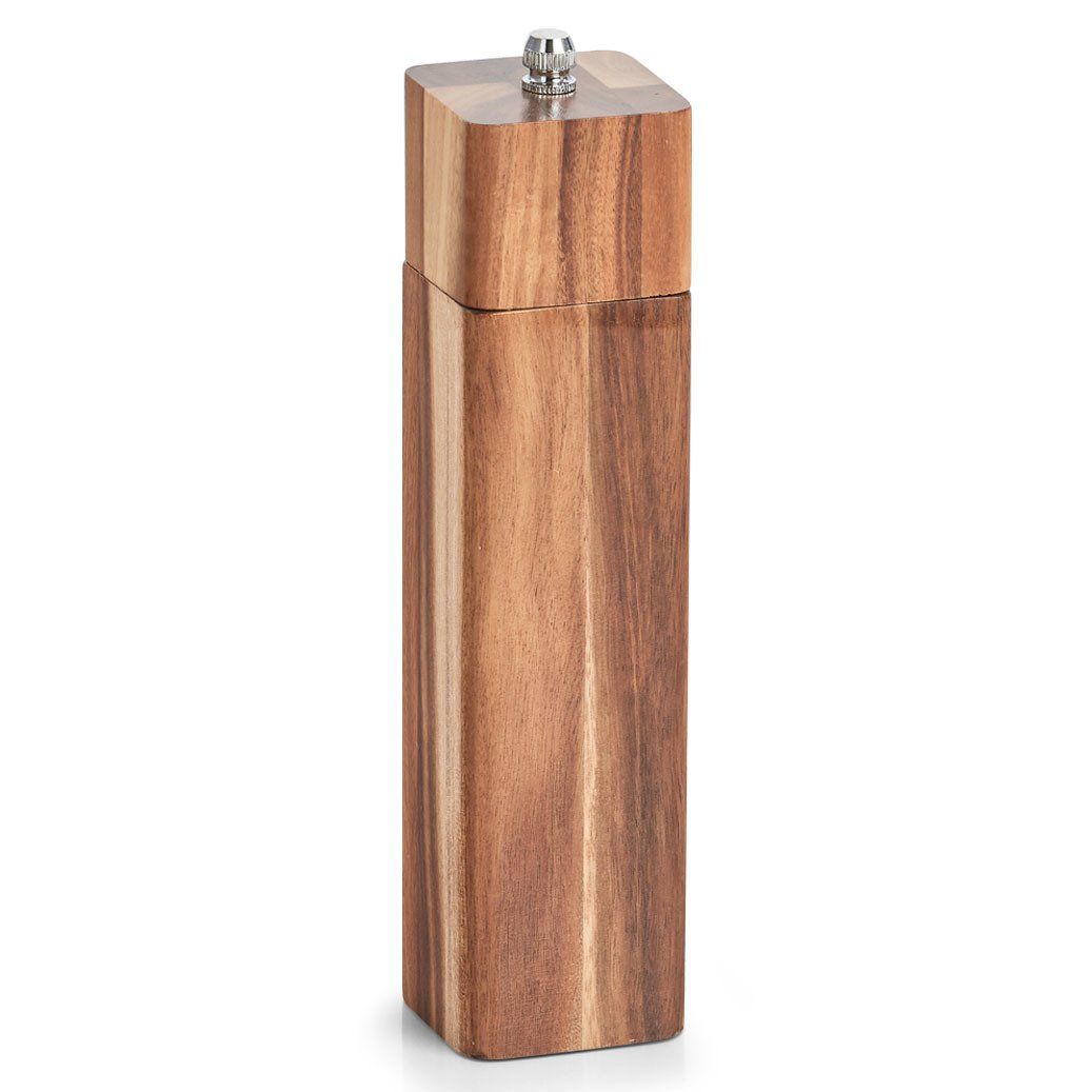 Ruční mlýnek na sůl a pepř,  21 x 5 cm ,  akátové dřevo, ZELLER - EMAKO.CZ s.r.o.