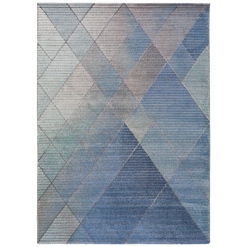 Modrý koberec Universal Dash, 80 x 150 cm - Bonami.cz