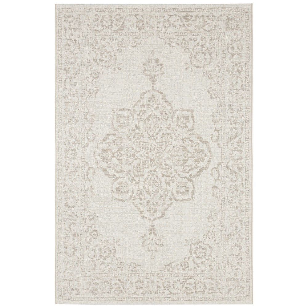 Béžový venkovní koberec NORTHRUGS Tilos, 120 x 170 cm - Bonami.cz