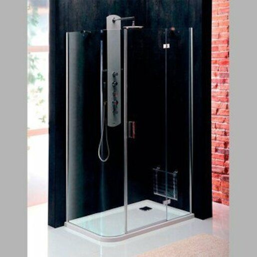 Sprchový kout obdélník 100x80x200 cm pravá Polysan VITRA chrom lesklý BN2215R - Siko - koupelny - kuchyně
