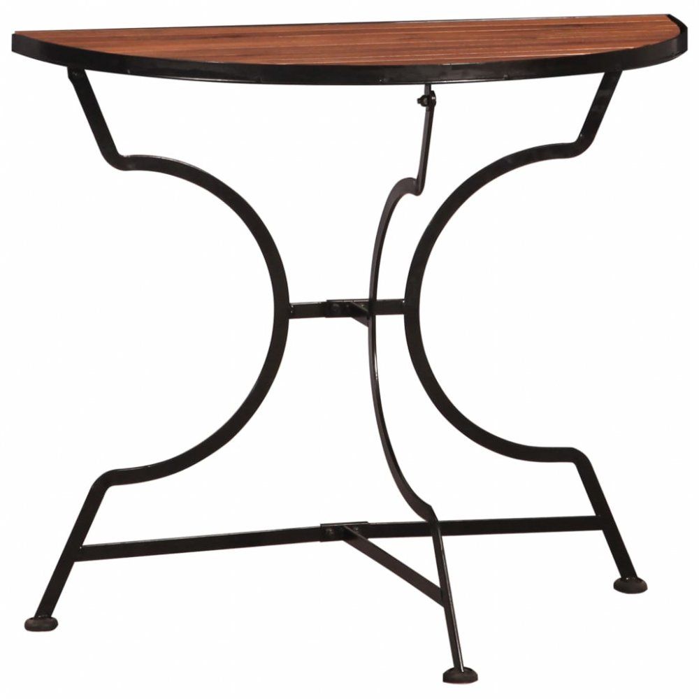 Zahradní bistro stolek akáciové dřevo Dekorhome - DEKORHOME.CZ