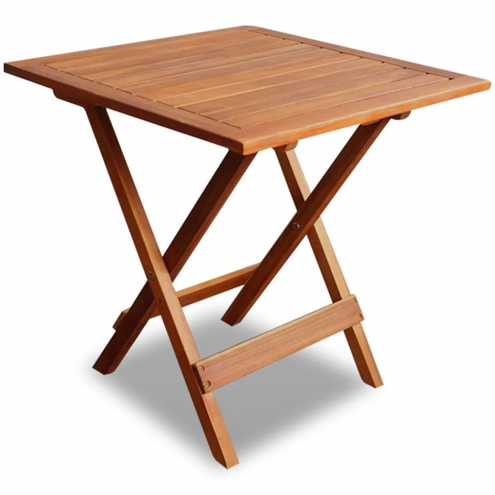 Zahradní odkládací stolek akáciové dřevo Dekorhome - DEKORHOME.CZ